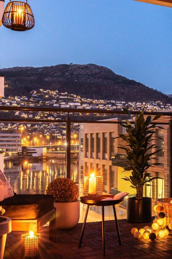 Modern Apartment - Amazing Terrace And Fjord View, Close To City Center برغن المظهر الخارجي الصورة