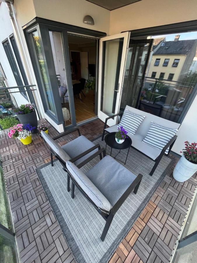Modern Apartment - Amazing Terrace And Fjord View, Close To City Center برغن المظهر الخارجي الصورة