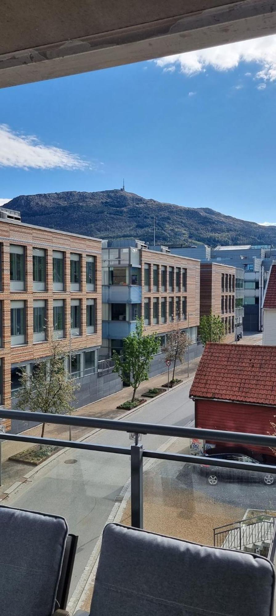 Modern Apartment - Amazing Terrace And Fjord View, Close To City Center برغن المظهر الخارجي الصورة
