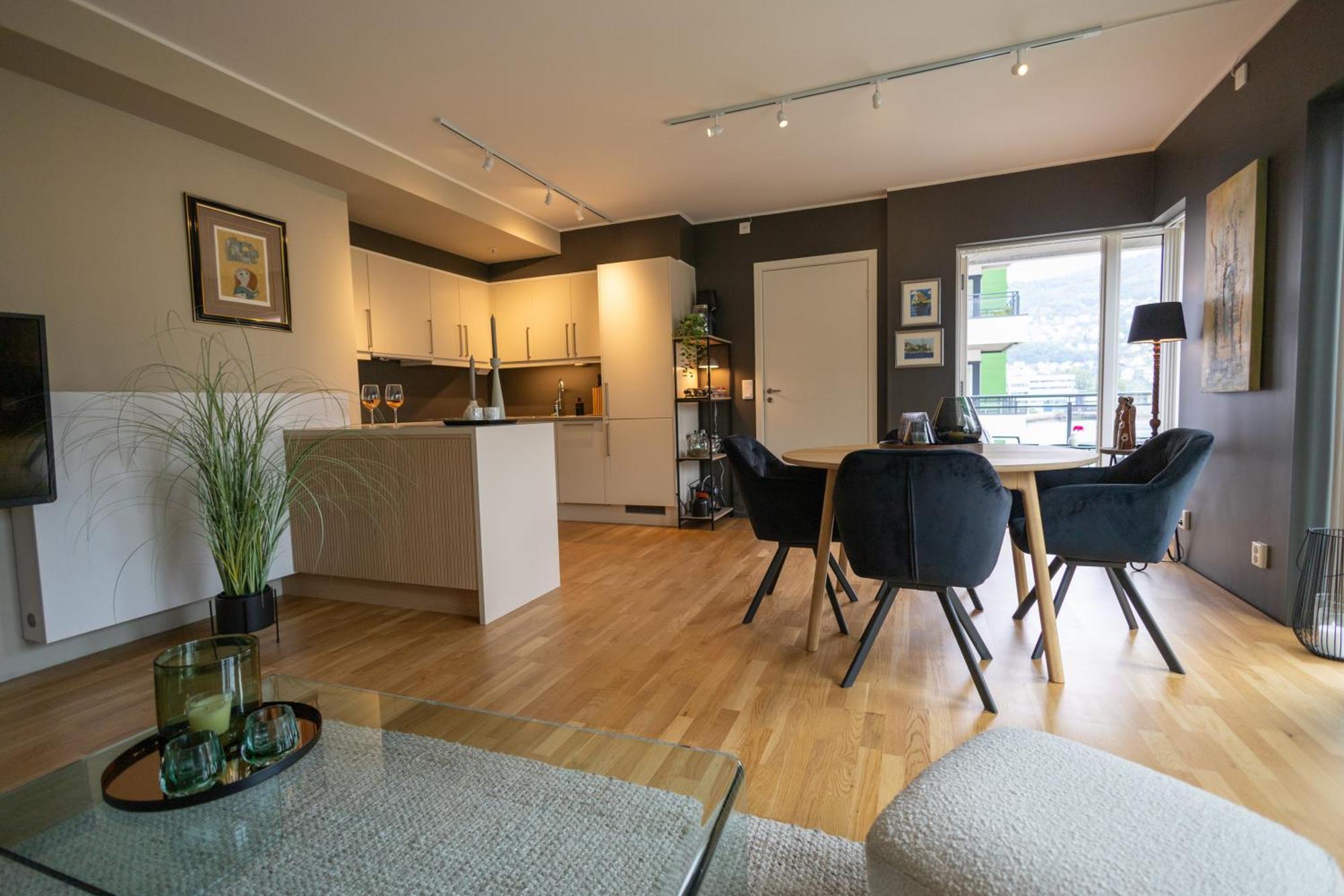 Modern Apartment - Amazing Terrace And Fjord View, Close To City Center برغن المظهر الخارجي الصورة